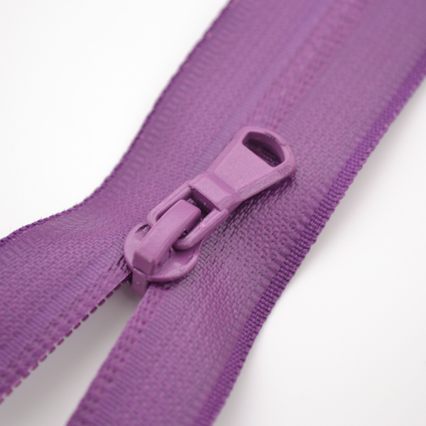 Zip Sarah voděodolný dělitelný 5mm - fialová 70 cm