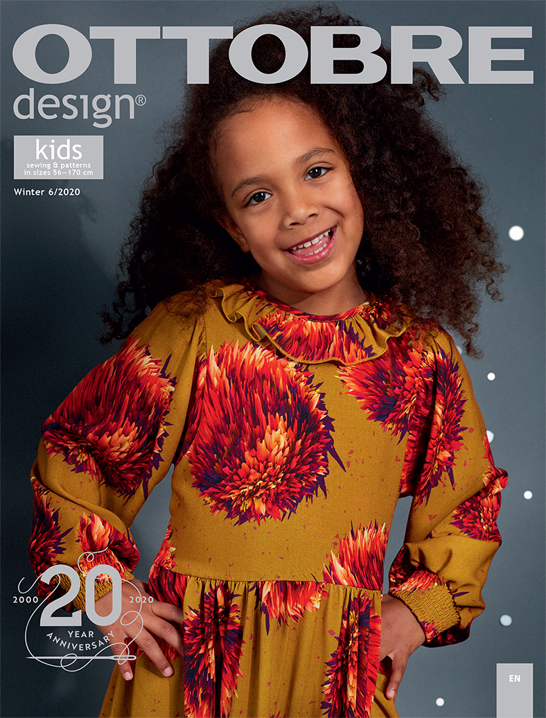 Časopis Ottobre design kids 6/2020 eng