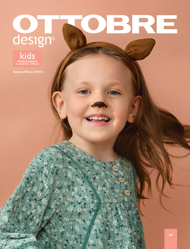 Časopis Ottobre design kids 4/2023 eng