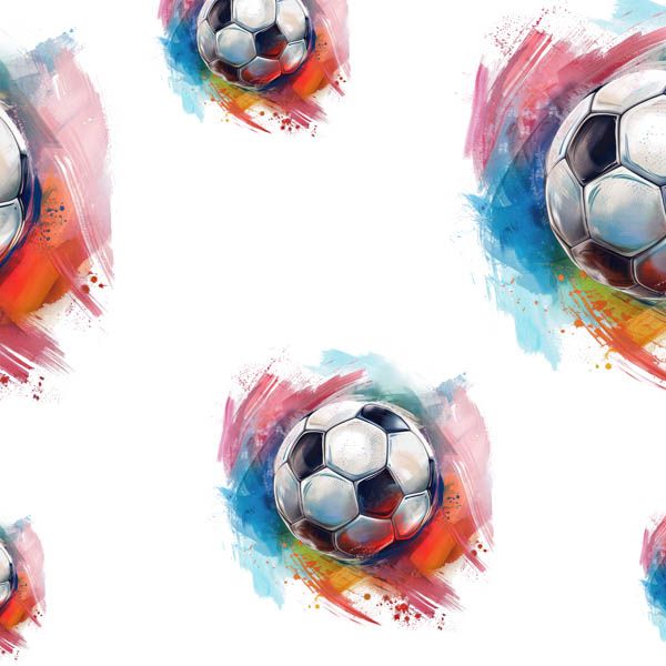 Panel z nepromokavého polyesteru 49x49 fotbalový míč