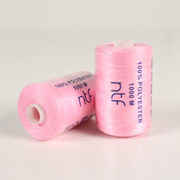 Polyesterová nit NTF 1000 barva růžová