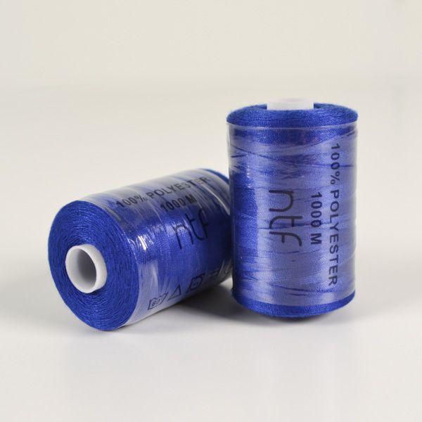 Polyesterová nit NTF 1000 barva modrá