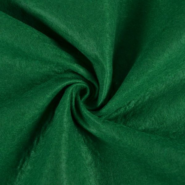 Látka měkký filc/ plsť barva tmavě zelená