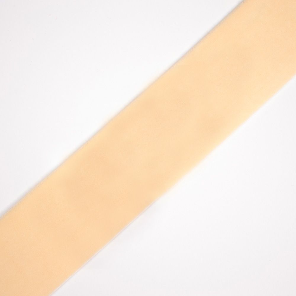 Elastická sametová guma 4 cm ecru