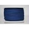 Pletená bavlněná šňůra modrá 5 mm premium