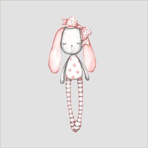 Bavlna exclusive PANEL M bunny zajíc