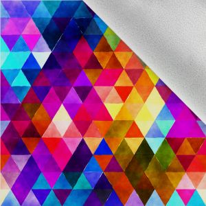 Softshell zimní - trojúhelník mix