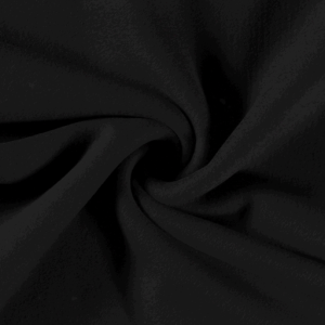 2. Třída - Látka bavlněný fleece premium černá