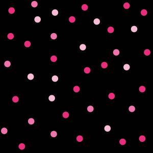 Bavlněné plátno  premium BIO puntíky růžové