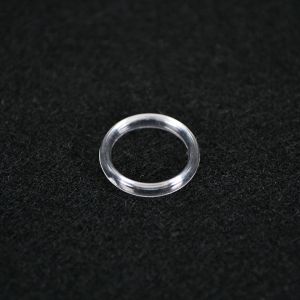 Kroužek na prádlo 12 mm transparentní - balení 10 ks