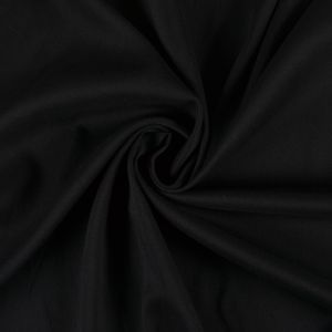 Pružné viskozové plátno černé