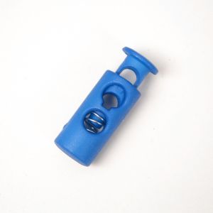 Plastová brzdička 5 mm tmavě modrá - balení 10 ks