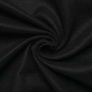 Zbytek - Látka měkký filc/ plsť barva černá
