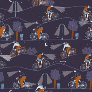 Zbytek - Funkční úplet na trička noční cyklisté