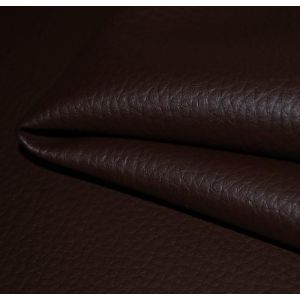 Zbytek - Látka ekokůže (koženka) barva dark brown D-4700