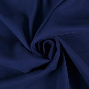 Zbytek - Pružné viskozové plátno tmavě modré