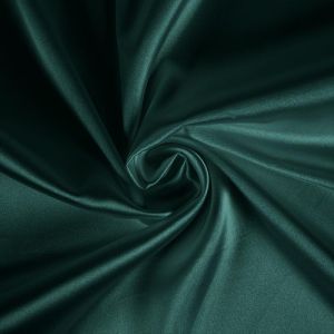Zbytek - Strečový satén lesklý smaragdový