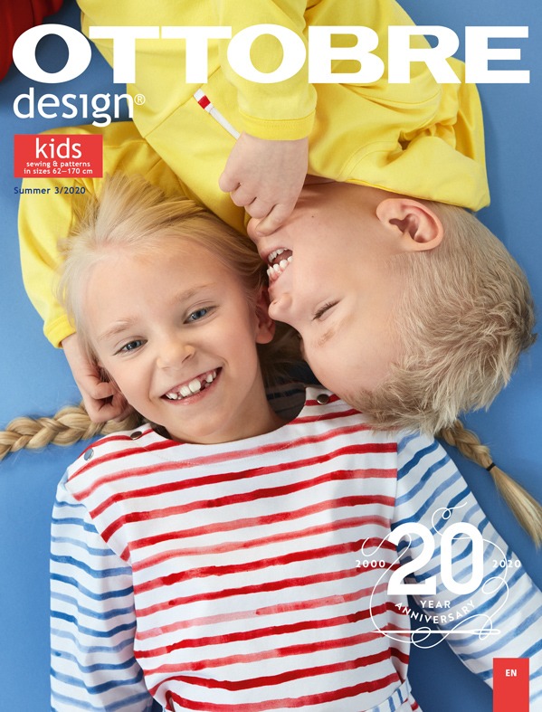 Časopis Ottobre design kids 3/2020 eng